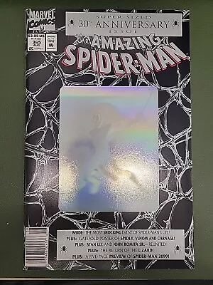 Buy The Amazing Spider-Man #365 Super Sized 30th Anniversary Issue W/ Poster COPY3 • 40.21£