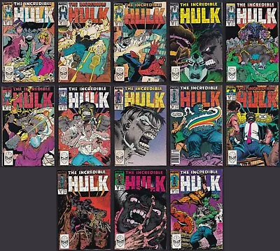 Buy The Incredible Hulk #347-359 . Complete Joe Fix-It Story Arc! Marvel 1988 • 39.98£