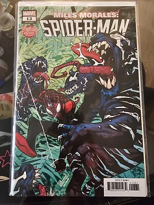 Buy Miles Morales: Spider-Man #13 Venom Island Variant 1st Billie Morales High Grade • 38.73£