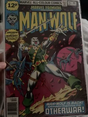 Buy Marvel Premiere #45 Man-Wolf (1978) Marvel Comics (Bagged) • 6.99£