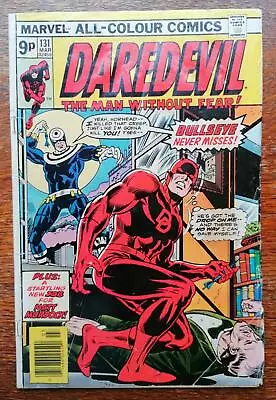 Buy Daredevil #131 - March 1976, Rare Key Marvel Comic Book 1st Bullseye • 0.99£