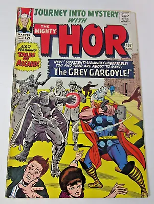 Buy Journey Into Mystery #107 1964 [VG/FN] 1st Gray Gargoyle Silver Age Thor Key • 95.90£