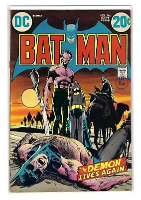 Buy (1940 Series) Dc Comics Batman #244 Ra's Al Ghul & Talia - Neal Adams - Fn/vf • 198.59£