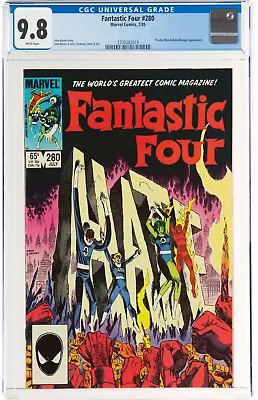 Buy CGC 9.8 FANTASTIC FOUR #280 White Pages Psycho-Man & Hate-Monger • 125.21£