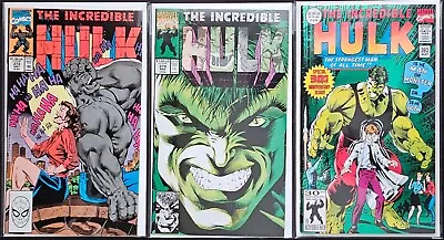 Buy Lot Of 3 Incredible Hulk #373 379 393 High Grade Marvel Comics Free Shipping! • 12.78£