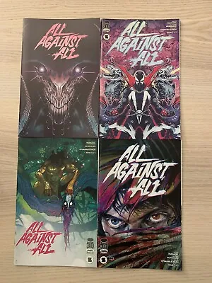 Buy All Against All #1 - Cover Set - Variants Ward Simmonds Spawn • 12£