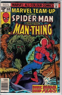 Buy Marvel Team-Up Spider-Man And The Man-Thing #68  Marvel Comics • 18.49£