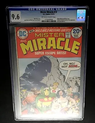 Buy Mister Miracle #18 Cgc 9.6 Nm+ Darkseid New Gods Barda Jack Kirby Dc Comics 1974 • 225.12£
