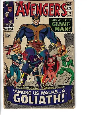 Buy The Avengers 28 Marvel Comic Book • 25.68£
