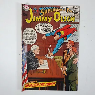Buy Jimmy Olsen Supermans Pal No 128 DC Comics Comic Book April 1970 • 6.99£