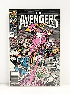 Buy AVENGERS #268 KEY 2nd APPEARENCE COUNCIL Of CROSS-TIME KANGS NEWSSTAND VARIANT • 43.44£