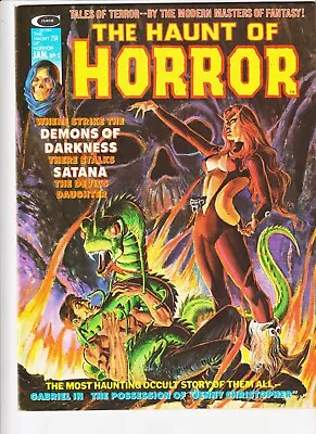 Buy HAUNT OF  HORROR 5   MARVEL COMIC Magazine  MONSTERS1 Satana Demons Of Darkness • 23.99£