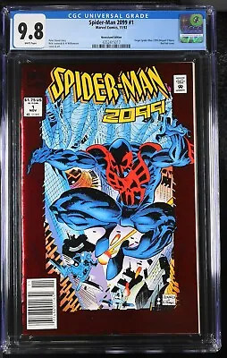 Buy ~ ULTRA RARE NEWSSTAND ~ SPIDER-MAN 2099 #1 ~ CGC 9.8 WP ~ Marvel (1992) KEY 🔑 • 480.68£