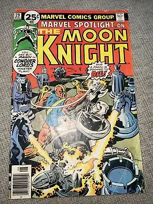 Buy Marvel Spotlight #29 2nd Solo Moon Knight Story 1976 • 19.71£