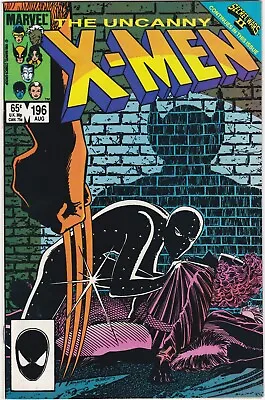 Buy The Uncanny X-Men # 196 (Aug. 1985, Marvel) VF/NM- (9.0) • 6.32£