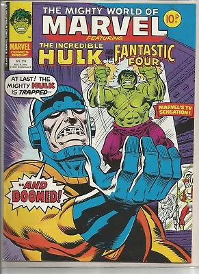 Buy Hulk And Fantastic Four #319 : Marvel Comics : November 1978 , • 6.95£