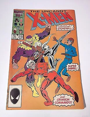 Buy The Uncanny X-Men #215, March 1987, Very Fine++-Near Mint-, Combined Shipping! • 3.95£