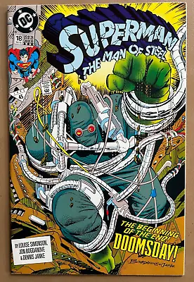 Buy Superman The Man Of Steel #18 Dec '92 3rd Print Doomsday • 5.52£