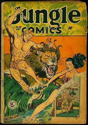 Buy Jungle Comics #103 1948- Good Girl Art- Kaanga- Wambi FAIR • 25.85£