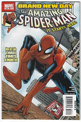 Buy Amazing Spider-Man #546 (2008) 1st Mr. Negative Brand New Day NM- • 9.59£