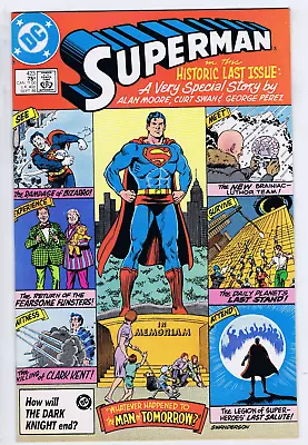 Buy Superman #423 DC Pub 1986 Classic ''Whatever Happened To The Man Of Tomorrow ?'' • 19.99£