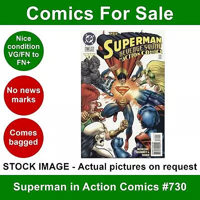 Buy DC Superman In Action Comics #730 Comic - VG/FN+ 01 February 1997 • 3.99£