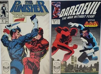 Buy (1988) Daredevil #257 & Punisher #10 Complete 2 Issue Set! Jr Jr! Portacio! • 22.92£