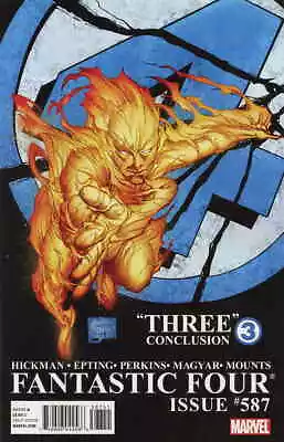 Buy Fantastic Four (Vol. 1) #587 (2nd) VF; Marvel | Three Jonathan Hickman - We Comb • 2.95£