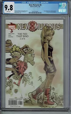 Buy Cgc 9.8 New Mutants #8 1st Appearance Surge 2003 Series Bachalo Cover • 93.03£