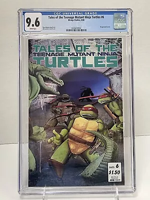 Buy Tales Of The Teenage Mutant Ninja Turtles #6 CGC 9.6 WP 1st App. Of Leatherhead • 238.46£