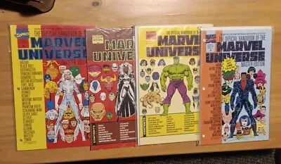 Buy Official Handbook Of The Marvel Universe 8, 11, 22 & 28 Master Edition • 9.99£