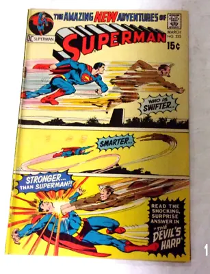 Buy Superman #235 1971 Solid Vg+ Devil's Harp Demi-god Pan Neal Adams  Cov • 13.66£
