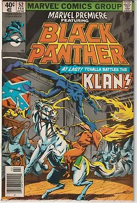 Buy ~MARVEL PREMIERE #52~ ~BLACK PANTHER~  Journey Through The Past  • 13.45£