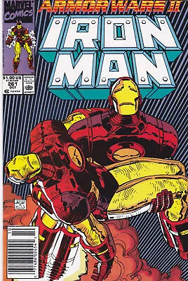 Buy Iron Man #261 , Vol. 1 (1968-1996) Marvel Comics, High Grade, Newsstand • 3.51£