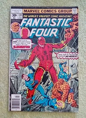 Buy Fantastic Four #184 (Marvel, 7/77) 5.5 FN- (Tigra & Thundra Appearance) • 4.74£