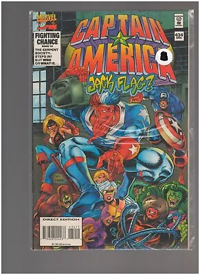 Buy Captain America #434 Vol. 1 1st Appearance/Origin Of Jack Flag Marvel Comics 94 • 4.43£