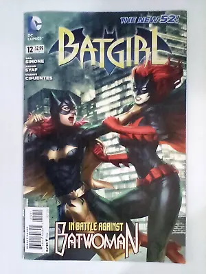 Buy Batgirl #12 - Stanley Artgerm Lau Cover (Knightfall Revealed As Charise Carne) • 6.49£