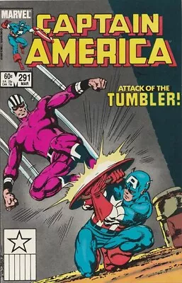 Buy Captain America #291 FN Marvel 1984 1st App Tumbler II | John Byrne • 8.69£