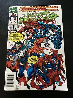 Buy Amazing Spider-Man #379 Maximum Carnage Pt. 7 1993 Marvel Newsstand Edition • 9.46£