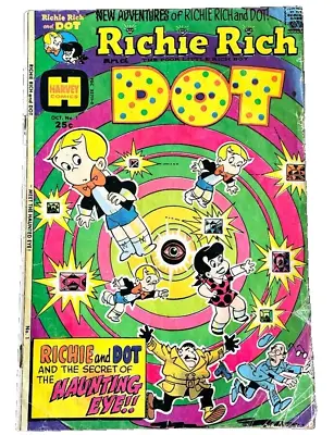 Buy Richie Rich & Dot #1 1974 1st Issue HARVEY COMICS Little Dot Appears Comic Book • 6.42£