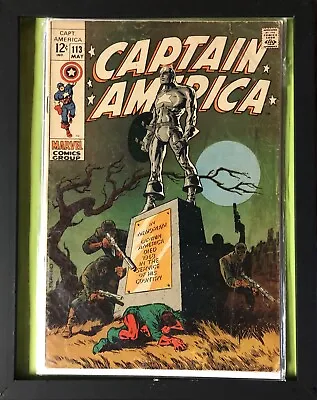 Buy Captain America #113 VG- 3.5 1969 • 28.15£