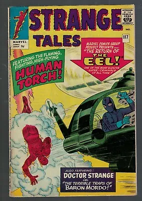 Buy Strange Tales Marvel Comics 117 Dr Strange VG+ 4.5 1964  Atlas Avengers  • 59.99£