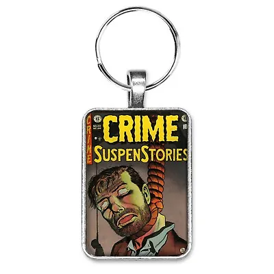 Buy Crime Suspenstories #20 Cover Key Ring Or Necklace Classic Comic Book Jewelry • 10.21£