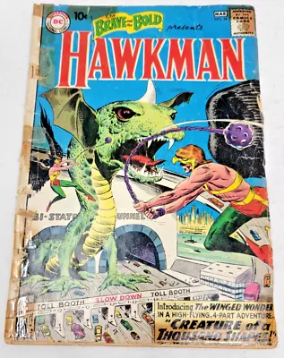 Buy Brave And The Bold #34 Hawkman & Hawkwoman 1st Appearance *1961* 1.5* • 151.15£