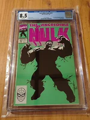 Buy Incredible Hulk #377 CGC 8.5 - 1st All New Hulk 1/91 WP  • 48.19£