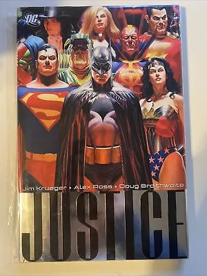 Buy Justice #1 And Justice #2 DC Comics League Series Hardback Alex Ross Jim Krueger • 15.77£