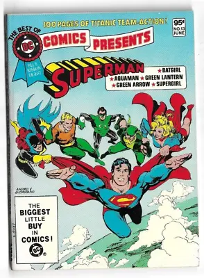Buy The Best Of DC ~ SUPERMAN DC Comics Presents #13 (Jun 1981) Blue Ribbon Digest • 7.50£