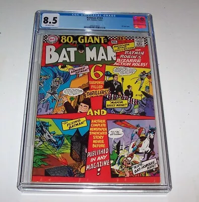 Buy Batman #193 - DC 1967 Silver Age Issue - CGC VF+ 8.5 - 80-Page Special • 156.61£