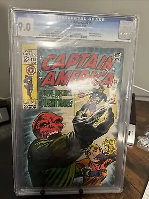 Buy Captain America #115 CGC 9.0 1969 • 169.83£
