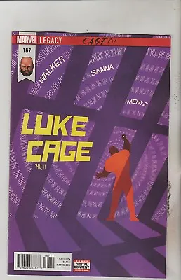 Buy Marvel Comics Luke Cage #167 January 2018 1st Print Nm • 4.65£
